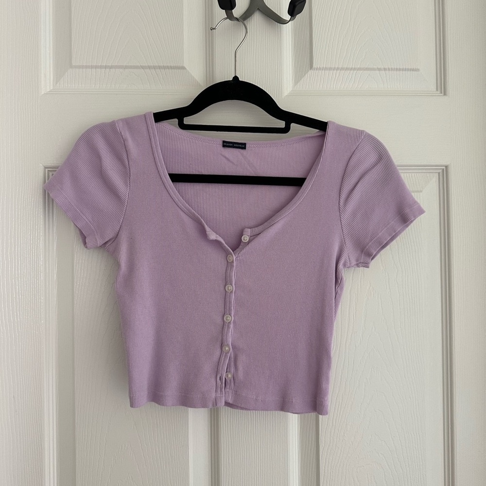 Brandy Melville button up top